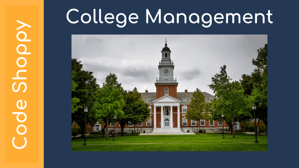 College Management System Project